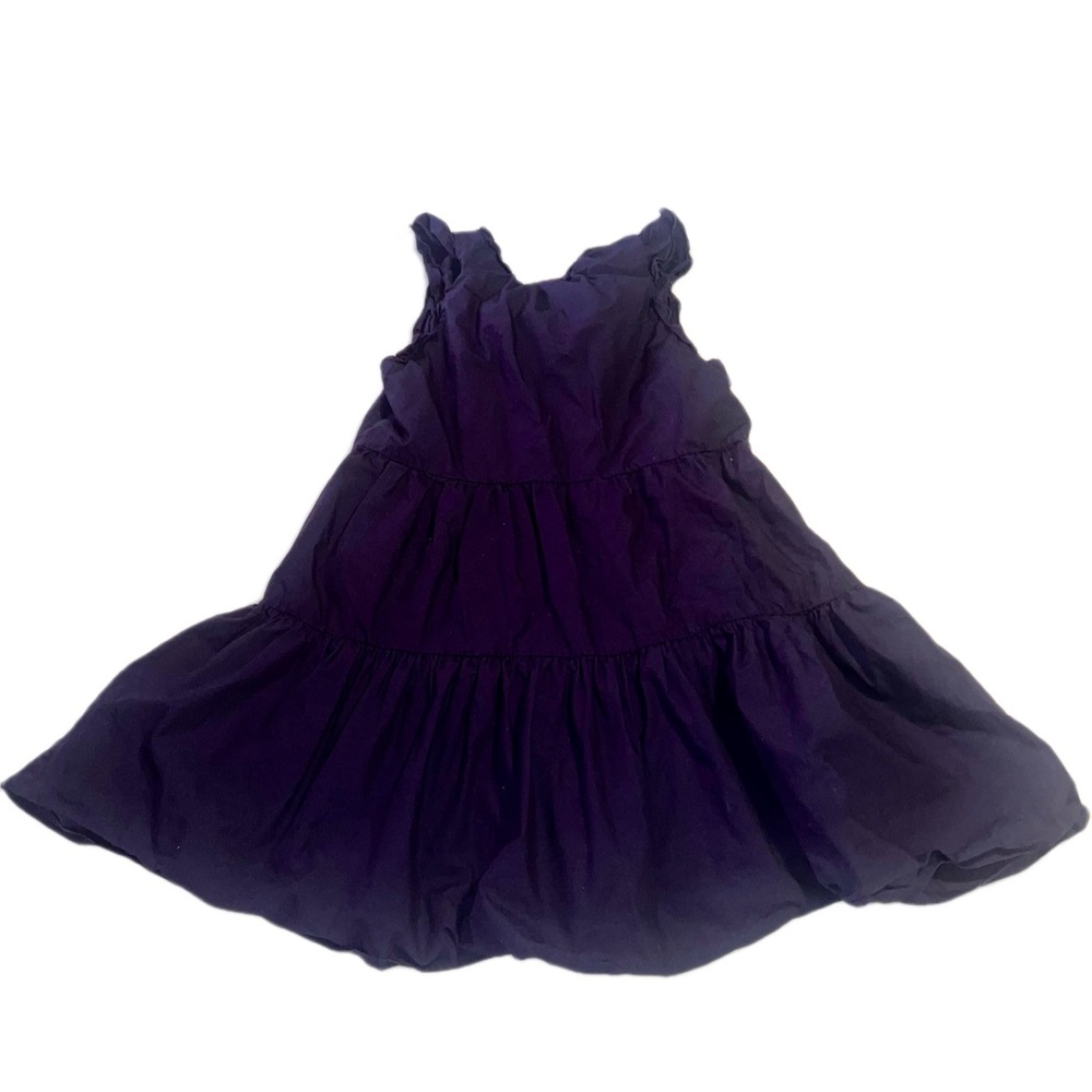 A Loves A Navy Ruffle Cap Sleeve Sundress with Pockets Women’s Medium